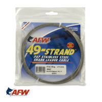 AFW 49-Strand Stainless Wire Silver 275lb [30ft]