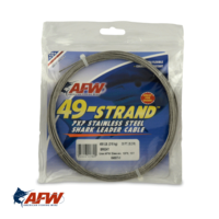 AFW 49-Strand Stainless Wire Silver 480lb [30ft]