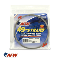 AFW 49-Strand Stainless Wire Silver 90lb [30ft]