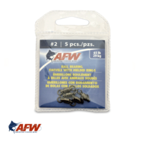 AFW Ball-Bearing Swivels #2 | 65lb [5pk]