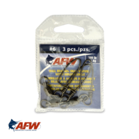 AFW Ball-Bearing Snap Swivels #6 | 180lb [3pk]