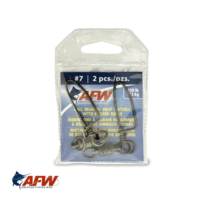 AFW Ball-Bearing Snap Swivels #7 | 250lb [2pk]