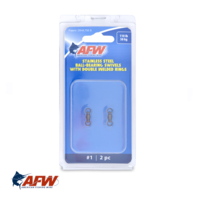 AFW SS Ball-Bearing Swivels #1 | 110lb [2pk]