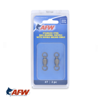 AFW SS Ball-Bearing Swivels #7 | 555lb [2pk]