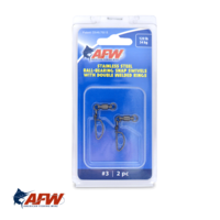 AFW SS Ball-Bearing Snap Swivels #3 | 120lb [2pk]