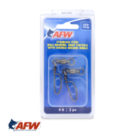 AFW SS Ball-Bearing Snap Swivels #6 | 320lb [2pk]