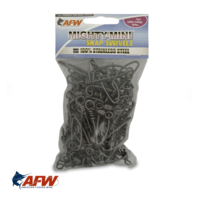 AFW Mighty Mini Snap Swivels #1 | 320lb [50pk]