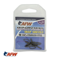 AFW Mighty Mini Snap Swivels #6 | 70lb [5pk]