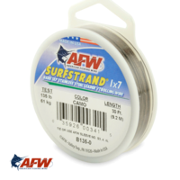 AFW Surfstrand 1x7 Uncoated Wire Camo 135lb [30ft]
