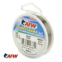 AFW Surfstrand 1x7 Uncoated Wire Camo 250lb [30ft]