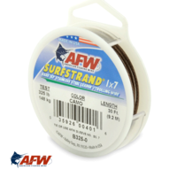 AFW Surfstrand 1x7 Uncoated Wire Camo 325lb [30ft]