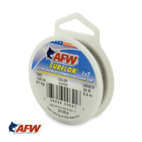 AFW Surflon 1x7 Nylon-Coated Wire Camo 135lb [30ft]