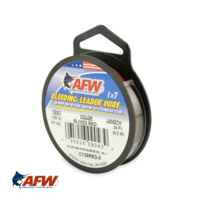 AFW Bleeding 1x7 Nylon-Coated Wire Red 135lb [30ft]