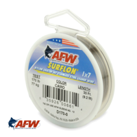 AFW Surflon 1x7 Nylon-Coated Wire Camo 170lb [30ft]