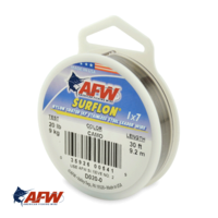 AFW Surflon 1x7 Nylon-Coated Wire Camo 20lb [30ft]