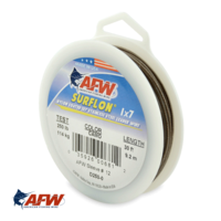 AFW Surflon 1x7 Nylon-Coated Wire Camo 250lb [30ft]