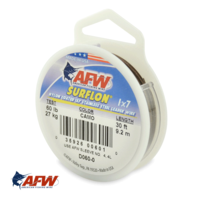 AFW Surflon 1x7 Nylon-Coated Wire Camo 60lb [30ft]
