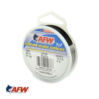 AFW Surflon Micro Supreme 7x7 Nylon-Coated Wire Black 90lb [5m]
