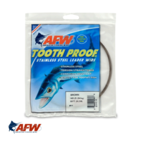 AFW Tooth Proof Single Strand Wire #11 | 140lb [30ft]