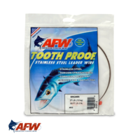 AFW Tooth Proof Single Strand Wire #2 | 27lb [30ft]