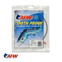 AFW Tooth Proof Single Strand Wire #3 | 32lb [30ft]
