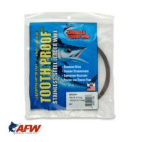AFW Tooth Proof Single Strand Wire #7 | 69lb [1/4lb]