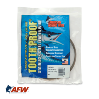 AFW Tooth Proof Single Strand Wire #9 | 105lb [1/4lb]