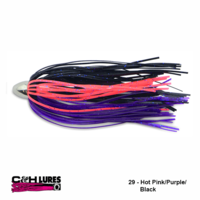 C&H LURES King Buster 29 | Hot Pink/Purple/Black [3pk]