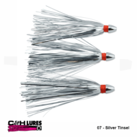 C&H LURES Pearl Baby 07 | Silver Tinsel [3pk]