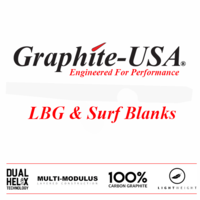 GRAPHITE-USA® LBG/Surf Blanks