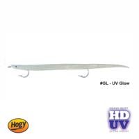 HOGY Deep Drop Swordfish Eel 18" [Naked Rig] | UV Glow