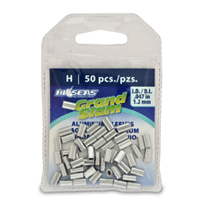 HI-SEAS Aluminum Sleeves H 1.2mm [50pk]