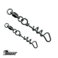 SABRE Corkscrew Snap Swivel