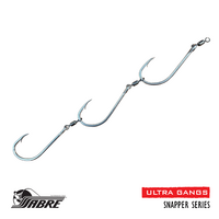 SABRE® Ultra-Gang Hooks SNAPPER 8/0 [3pk]
