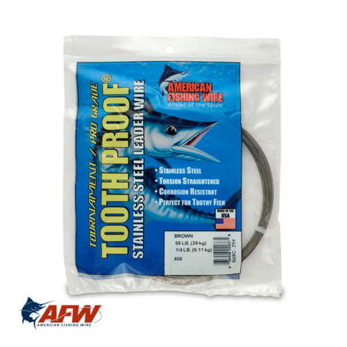 AFW Tooth Proof Single Strand Wire [1/4lb]