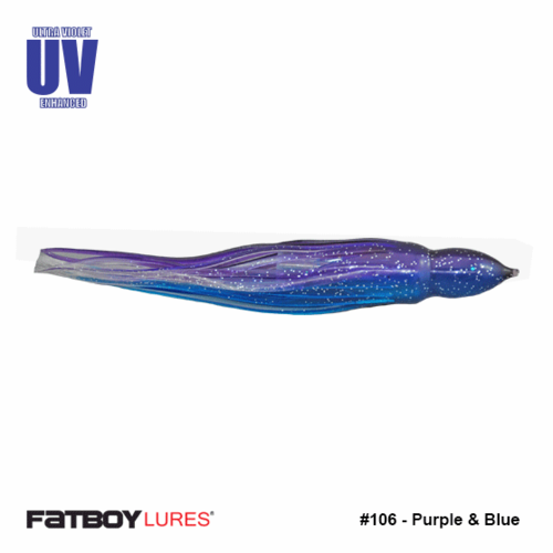 FATBOY Octopus Skirt 6.5" | 106-Purple & Blue [ea]