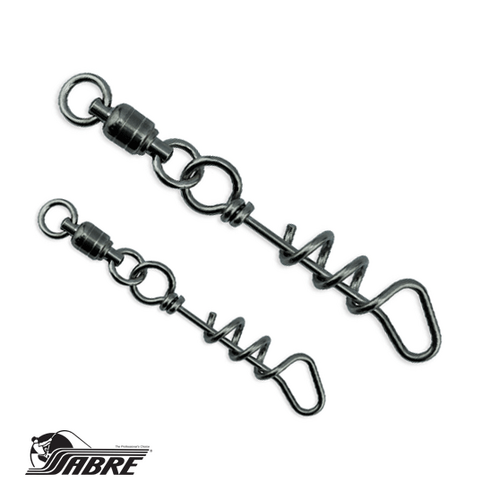 SABRE Corkscrew Snap Swivel