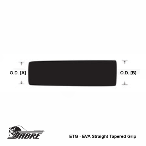 SABRE® HD EVA Straight Tapered Grip [ETG1312]