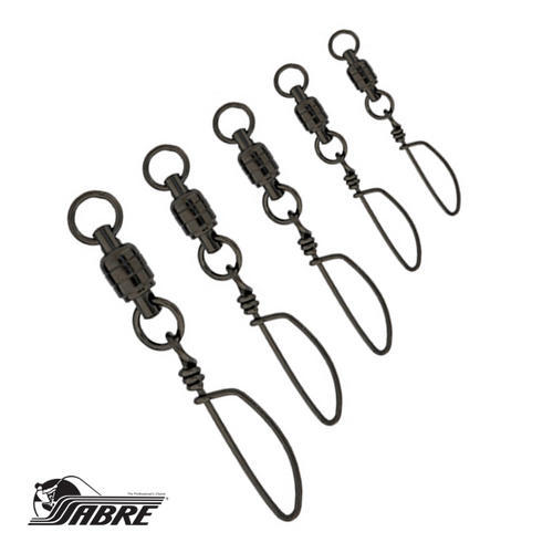 SABRE® SS Tournament Ball-Bearing Snap Swivels