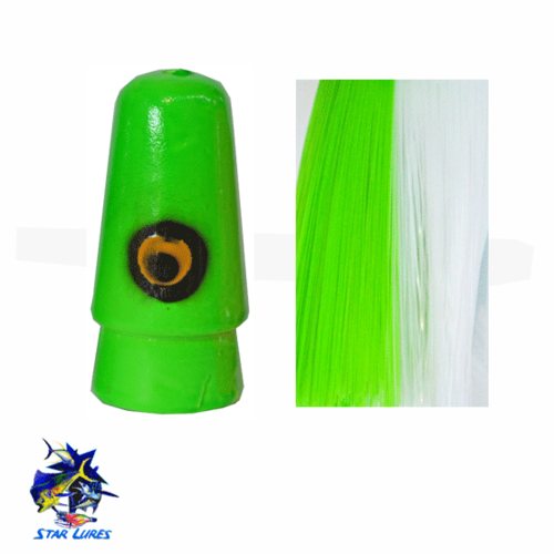 STAR LURES Mac Star [Green & White]